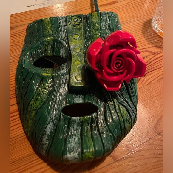 2x Green Masks from movie The Mask Jim Carrey Cosplay Costume - Picture 16 of 16